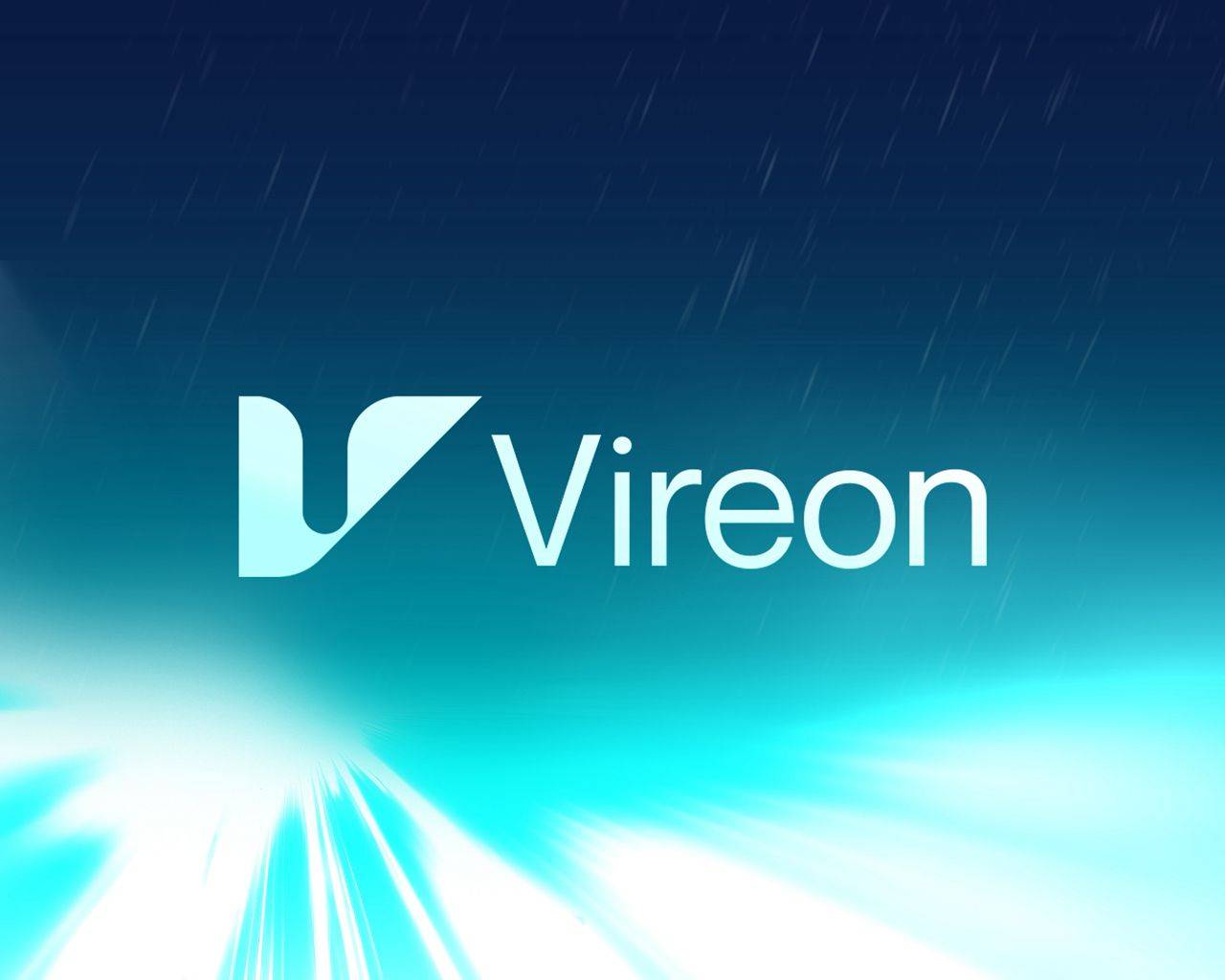 Vireon abstract liquid glow background